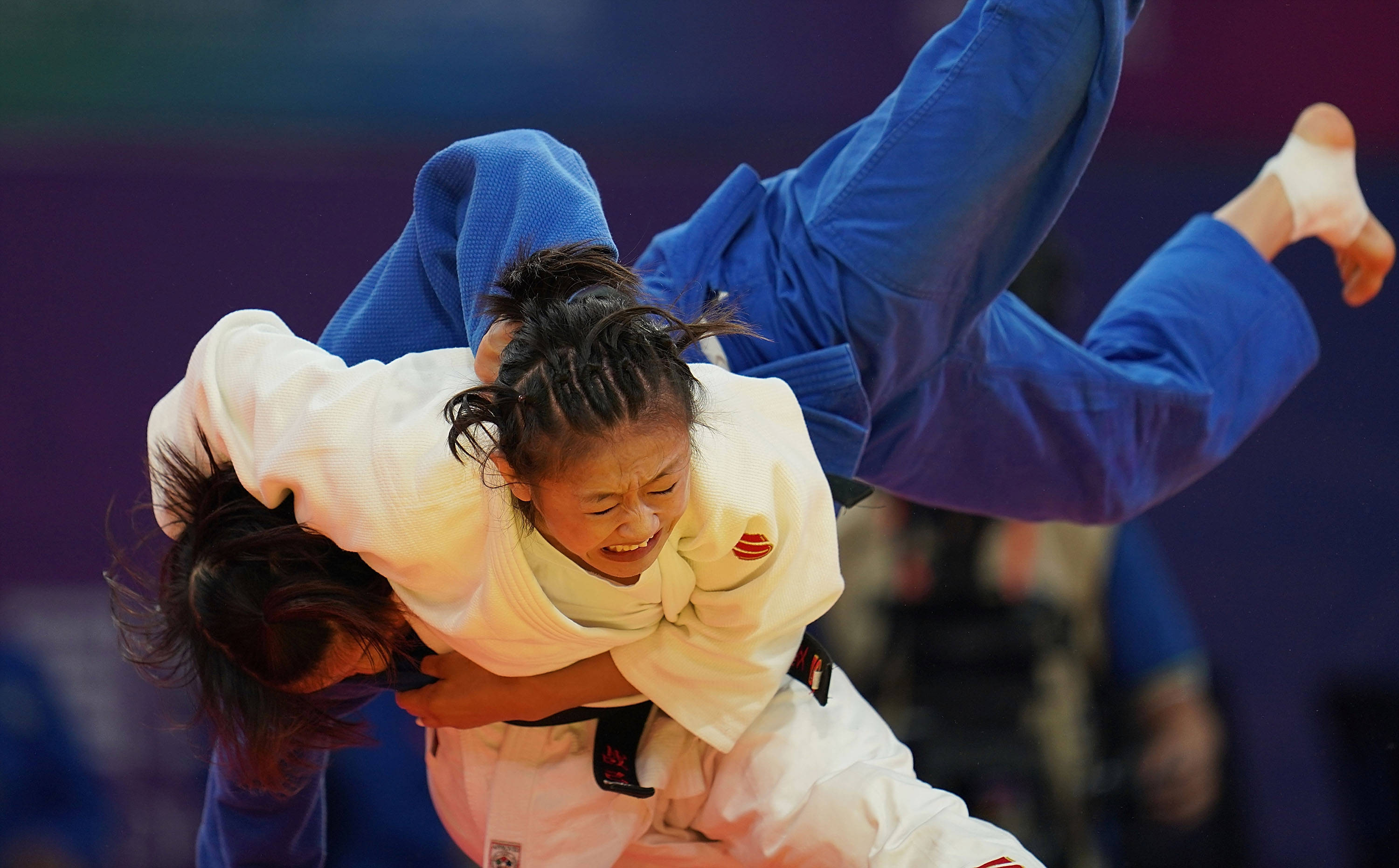 开云体育下载-柔道女子公斤级：蔡金英夺金